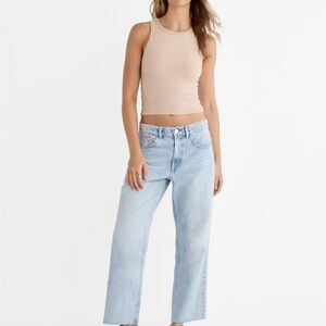 STRADIVARIUS WOMAN RIBBED RACER SHIRT SIZE L